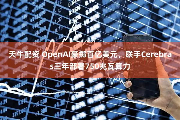 天牛配资 OpenAI豪掷百亿美元,联手Cerebras三年部署750兆瓦算力